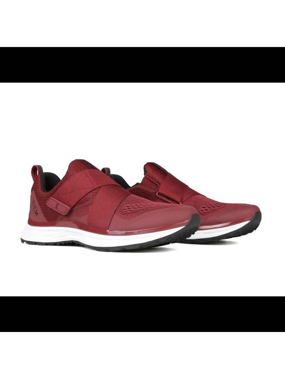 TIEM Slipstream Spin Cycling Shoes Burgundy Women’s Size 9 Cleats Included
